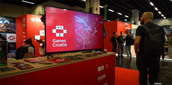 Gamescom štand