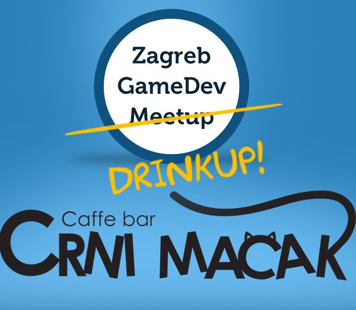 Zagreb GameDev DrinkUp Crni Mačak